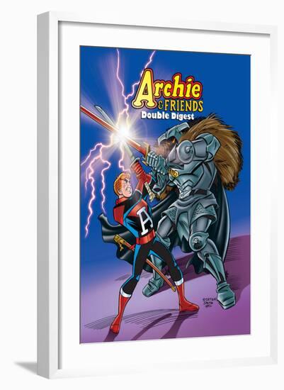 Archie Comics Cover: Archie & Friends Double Digest No.5 Adventures In The Wonder Realm-Joe Stanton-Framed Art Print