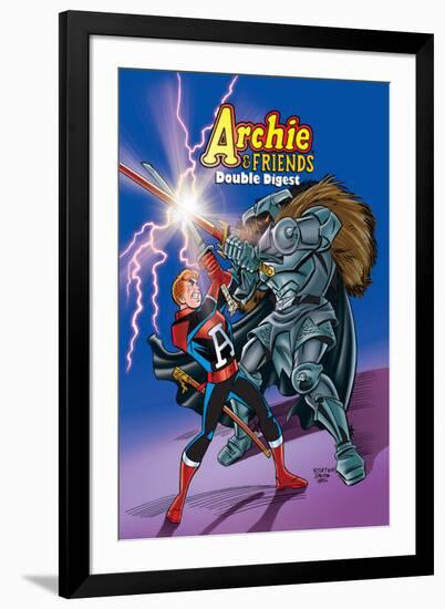 Archie Comics Cover: Archie & Friends Double Digest No.5 Adventures In The Wonder Realm-Joe Stanton-Framed Art Print