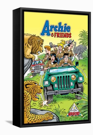Archie Comics Cover: Archie & Friends No.119-Rex Lindsey-Framed Stretched Canvas