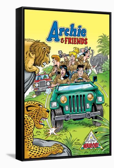 Archie Comics Cover: Archie & Friends No.119-Rex Lindsey-Framed Stretched Canvas