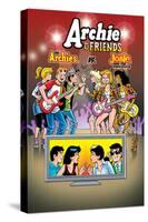 Archie Comics Cover: Archie & Friends No.130 The Archies vs Josie And The Pussycats-Bill Galvan-Stretched Canvas