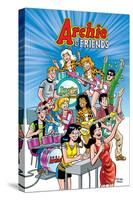 Archie Comics Cover: Archie & Friends No.131 The Archies vs Josie And The Pussycats-Bill Galvan-Stretched Canvas