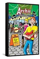 Archie Comics Cover: Archie & Friends No.134 The Archies Live-Dan Parent-Framed Stretched Canvas