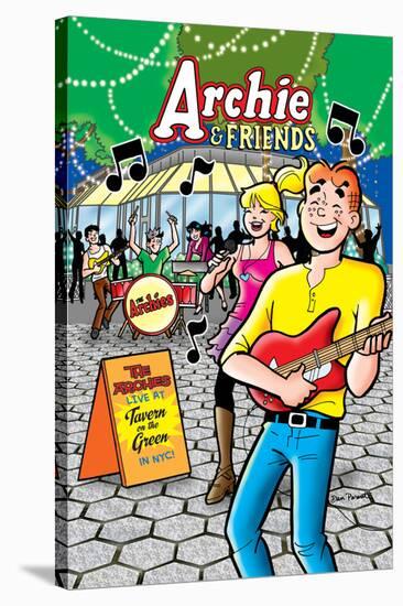 Archie Comics Cover: Archie & Friends No.134 The Archies Live-Dan Parent-Stretched Canvas