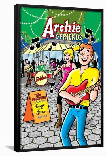 Archie Comics Cover: Archie & Friends No.134 The Archies Live-Dan Parent-Framed Poster