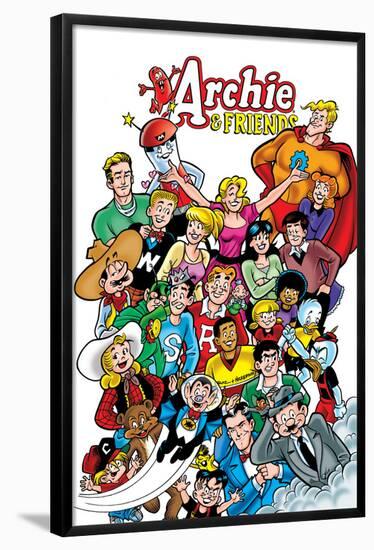 Archie Comics Cover: Archie & Friends No.138 A Night At The Comic Shop-Fernando Ruiz-Framed Poster