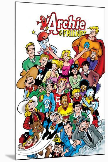Archie Comics Cover: Archie & Friends No.138 A Night At The Comic Shop-Fernando Ruiz-Mounted Poster