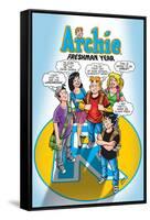 Archie Comics Cover: Archie No.587 Freshman Year-Bill Galvan-Framed Stretched Canvas