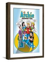 Archie Comics Cover: Archie No.587 Freshman Year-Bill Galvan-Framed Art Print