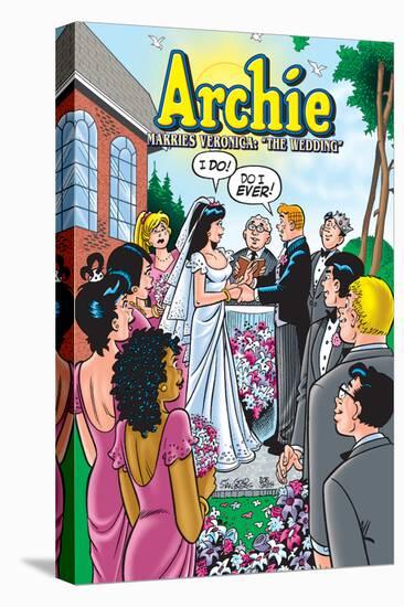 Archie Comics Cover: Archie No.601 Archie Marries Veronica: The Wedding-Stan Goldberg-Stretched Canvas