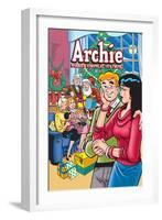 Archie Comics Cover: Archie No.602 Archie Marries Veronica: It's Twins.-Stan Goldberg-Framed Art Print