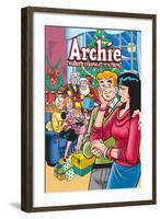 Archie Comics Cover: Archie No.602 Archie Marries Veronica: It's Twins.-Stan Goldberg-Framed Art Print