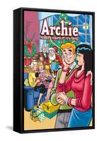 Archie Comics Cover: Archie No.602 Archie Marries Veronica: It's Twins.-Stan Goldberg-Framed Stretched Canvas