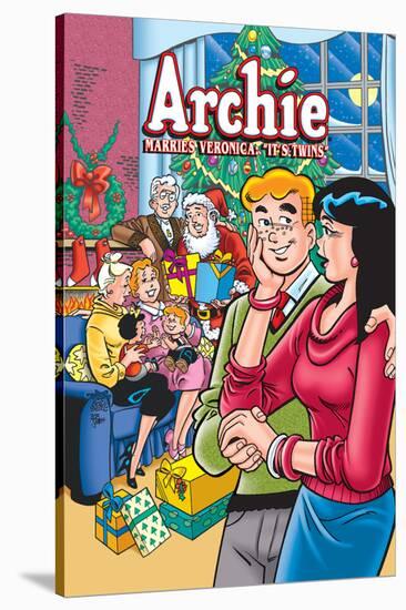 Archie Comics Cover: Archie No.602 Archie Marries Veronica: It's Twins.-Stan Goldberg-Stretched Canvas