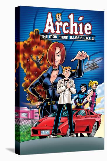 Archie Comics Cover: Archie No.610 The Man From R.I.V.E.R.D.A.L.E. Part 1-Fernando Ruiz-Stretched Canvas