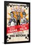 Archie Comics Cover: Archie No.617 Barack Obama and Sarah Palin Campaign Pains Part 2 (Variant)-Dan Parent-Framed Poster