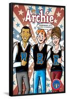 Archie Comics Cover: Archie No.617 Barack Obama and Sarah Palin Campaign Pains Part 2-Dan Parent-Framed Poster