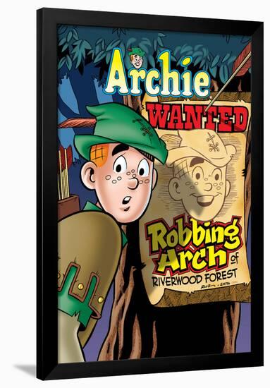 Archie Comics Cover: Archie No.618 Robbing Arch-Fernando Ruiz-Framed Poster