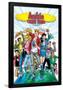 Archie Comics Cover: Archie World Tour-Rex Lindsey-Framed Poster