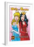 Archie Comics Cover: Betty and Veronica Storybook-Dan Parent-Framed Art Print