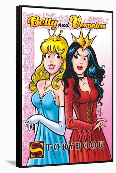 Archie Comics Cover: Betty and Veronica Storybook-Dan Parent-Framed Stretched Canvas