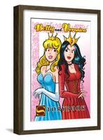 Archie Comics Cover: Betty and Veronica Storybook-Dan Parent-Framed Art Print