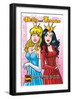 Archie Comics Cover: Betty and Veronica Storybook-Dan Parent-Framed Art Print