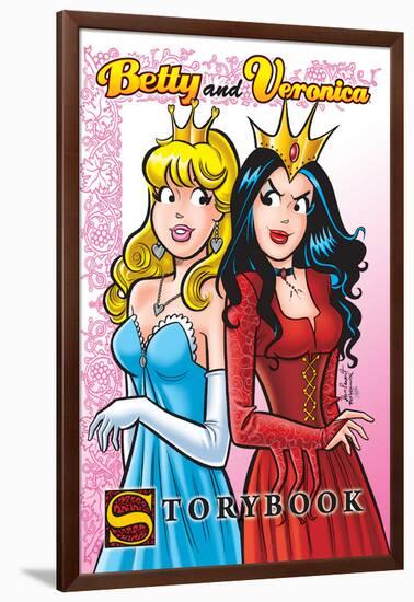 Archie Comics Cover: Betty and Veronica Storybook-Dan Parent-Framed Art Print