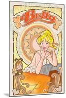 Archie Comics Cover: Betty No.185-Dan Parent-Mounted Poster