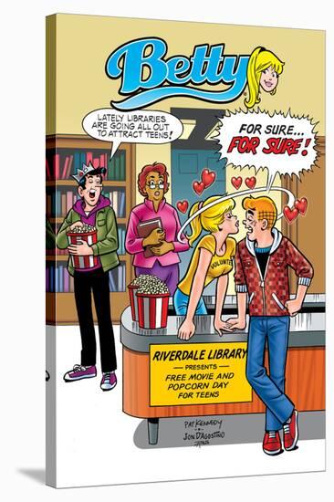 Archie Comics Cover: Betty No.190-Pat Kennedy-Stretched Canvas