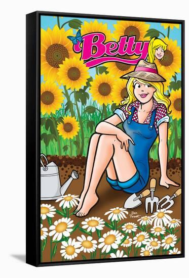 Archie Comics Cover: Betty No.191-Dan Parent-Framed Stretched Canvas