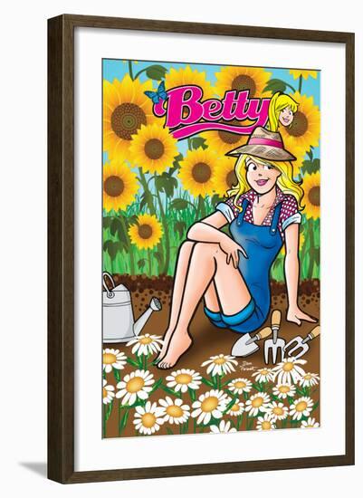 Archie Comics Cover: Betty No.191-Dan Parent-Framed Art Print