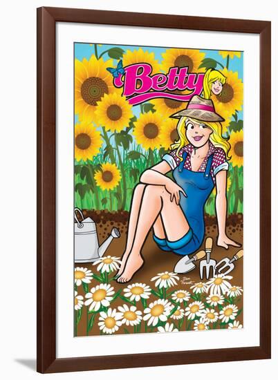 Archie Comics Cover: Betty No.191-Dan Parent-Framed Art Print