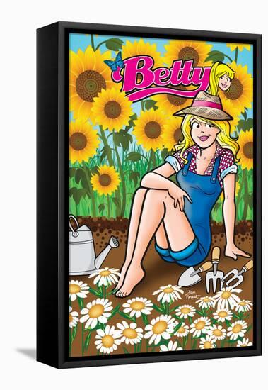 Archie Comics Cover: Betty No.191-Dan Parent-Framed Stretched Canvas