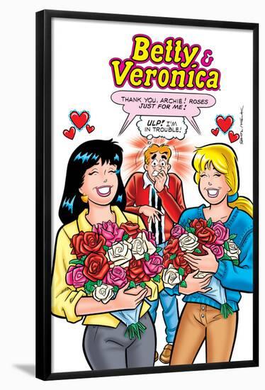 Archie Comics Cover: Betty & Veronica No.245-Jeff Shultz-Framed Poster