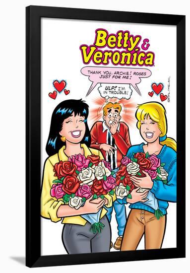 Archie Comics Cover: Betty & Veronica No.245-Jeff Shultz-Framed Poster