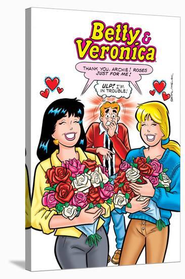 Archie Comics Cover: Betty & Veronica No.245-Jeff Shultz-Stretched Canvas