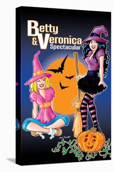 Archie Comics Cover: Betty & Veronica Spectacular No.85 Halloween-Dan Parent-Stretched Canvas