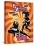 Archie Comics Cover: Betty & Veronica Spectacular No.87 All Out Action Issue!-Dan Parent-Stretched Canvas