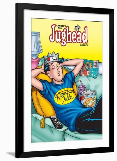 Archie Comics Cover: Jughead No.186 American Idle-Rex Lindsey-Framed Art Print