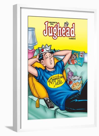 Archie Comics Cover: Jughead No.186 American Idle-Rex Lindsey-Framed Art Print