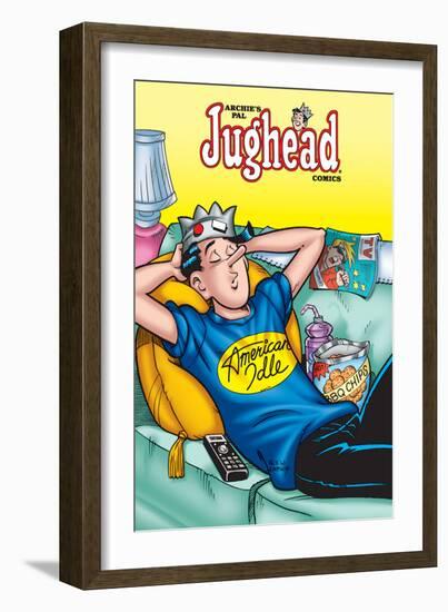 Archie Comics Cover: Jughead No.186 American Idle-Rex Lindsey-Framed Art Print