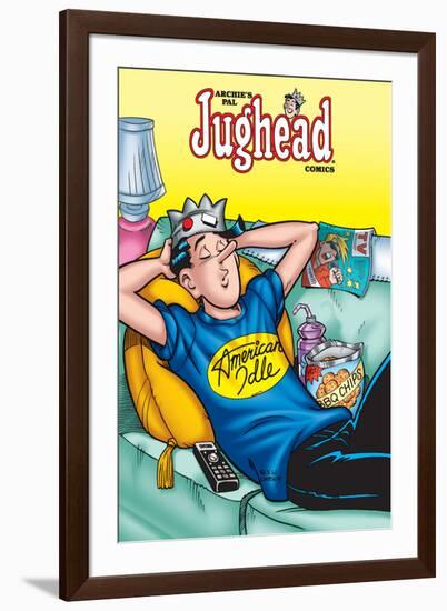 Archie Comics Cover: Jughead No.186 American Idle-Rex Lindsey-Framed Art Print