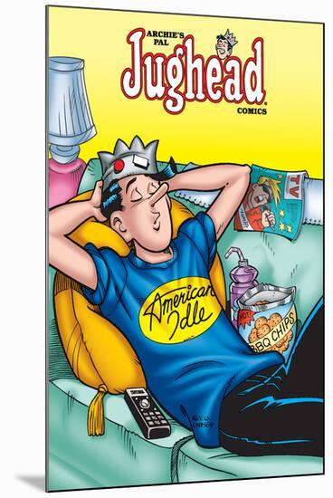 Archie Comics Cover: Jughead No.186 American Idle-Rex Lindsey-Mounted Art Print