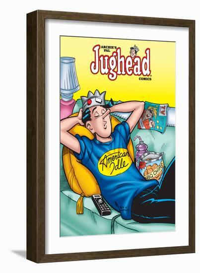 Archie Comics Cover: Jughead No.186 American Idle-Rex Lindsey-Framed Art Print