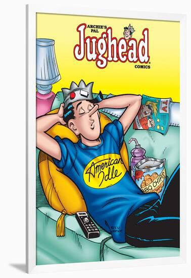 Archie Comics Cover: Jughead No.186 American Idle-Rex Lindsey-Framed Art Print