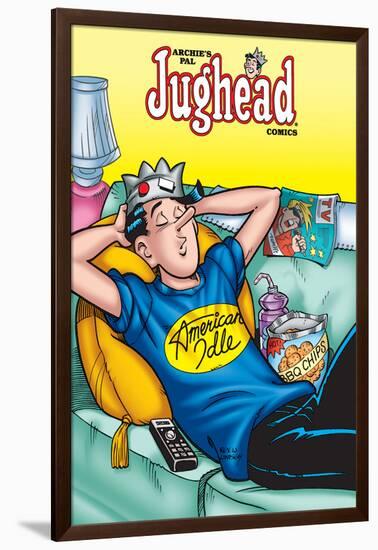 Archie Comics Cover: Jughead No.186 American Idle-Rex Lindsey-Framed Art Print