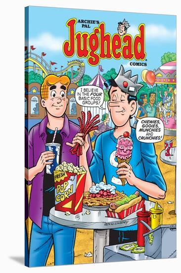 Archie Comics Cover: Jughead No.195 Carnival Food-Rex Lindsey-Stretched Canvas