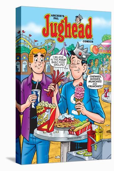 Archie Comics Cover: Jughead No.195 Carnival Food-Rex Lindsey-Stretched Canvas