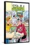 Archie Comics Cover: Jughead No.198 Pop's Super Burger-Rex Lindsey-Framed Poster